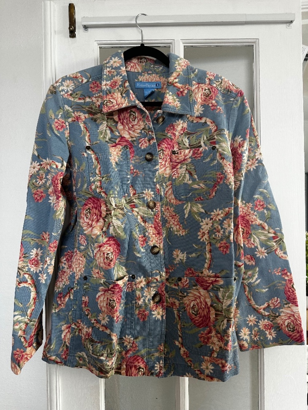 Cottage core corduroy barn jacket